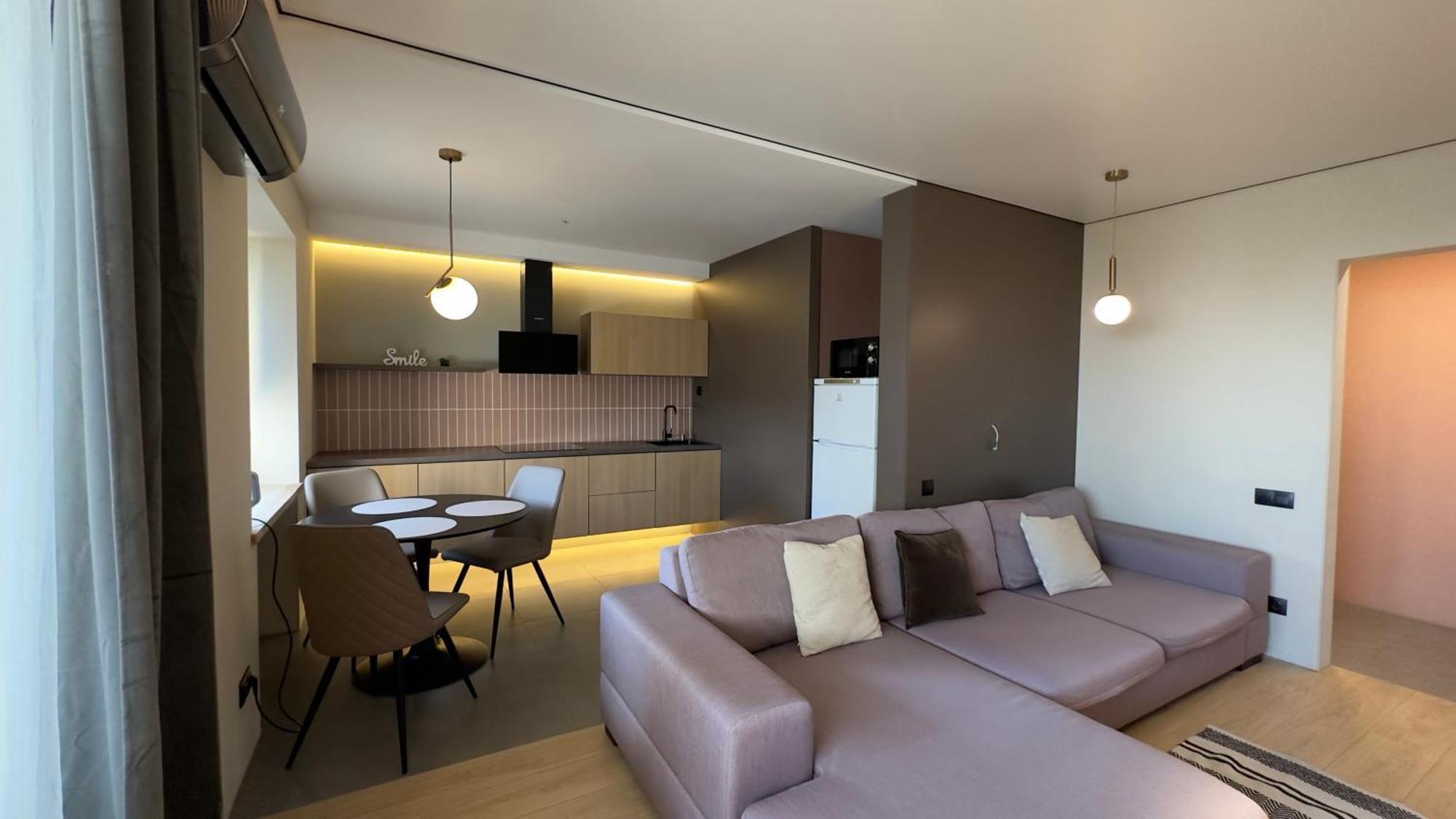 2 Room Modern Apartment View Dnepropetrovsk Exterior foto